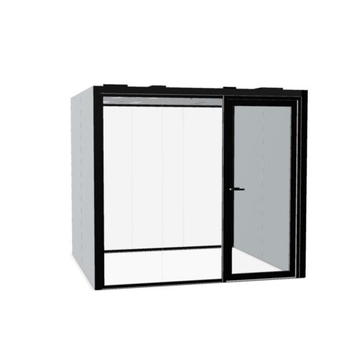 Deblick Work X Acoustic Room Glass Panels Acoustic Office Pod