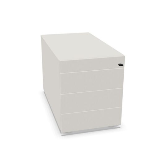 Nowy Styl Sqart Mobile Pedestal 3D PB Low Mfc Melamine Mobile Pedestal Cabinet