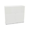 Frezza Open Unit Melamine Back Sliding Door Cabinet