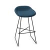 Kusch + Co Lupino Hocker Cfs Cantilever Upholstered Backrest Bar Stool