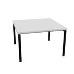 Kusch + Co Scorpii Low Table I-Leg Frame Base Rectangular Meeting Table