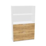 Bralco Aba Open Filing Drawers Storage Cabinet