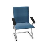 Nowy Styl Tiger UP Stationary Chair CF Frame LB-Uph Back Cantilever With