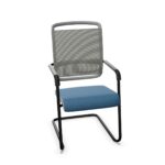 Nowy Styl Xenium CF-Stb Mesh Back Cantilever With Armrests Frame Chair