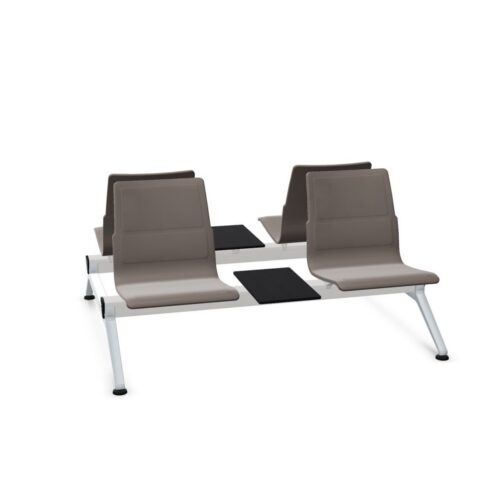 Kusch + Co V-Travel Bench-4 Bbl 4-Seat Central Table Beam Seating