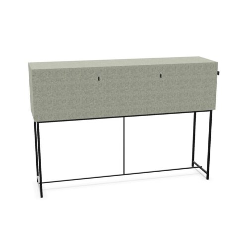 Zilenzio Floor-Standing Fabric-Covered Acoustic Room Divider