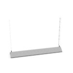 Abstracta Vika Ceiling-Suspended Acoustic Lighting Sound-Absorbing Acoustic