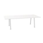 ICF Touchdown Bench Desk Oval Frame Desk