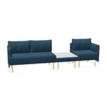 Kusch + Co Creva Landscape 2 T 1 LN OS Linear One-Sided With Modular Sofa Set