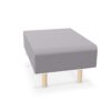 Diemme Central Upholstered Ottoman With Armrests Pouf Ottoman