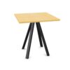 Gaber Norman Laminated H74 Four-Leg Square Top High Table