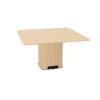 Bralco E11 Pedestal Meeting Table Shaped Top Conference Table