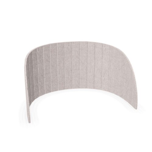 Zilenzio Fabric-Covered Acoustic Desk Screen