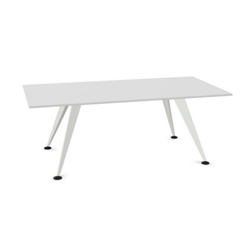 Kusch + Co Comta Table A-Leg Frame Base Rectangular Top Meeting Table