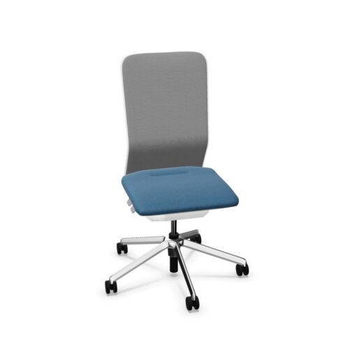 Nowy Styl Youteam Swivel Chair LB-Mesh Uph Back Upholstered Low Office Swivel