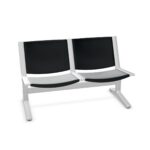 Kusch + Co 8000 Bench-2 4-Leg Two-Seater Beam Seating Bench