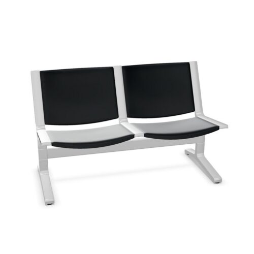 Kusch + Co 8000 Bench-2 4-Leg Two-Seater Beam Seating Bench