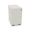 Nowy Styl Sqart Mobile Pedestal Slim Melamine 3 Drawers Mobile Pedestal Cabinet