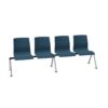 Kusch + Co Trio Bench 4U 4L Uph 4-Seat Upholstered Beam Seating