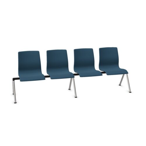 Kusch + Co Trio Bench 4U 4L Uph 4-Seat Upholstered Beam Seating