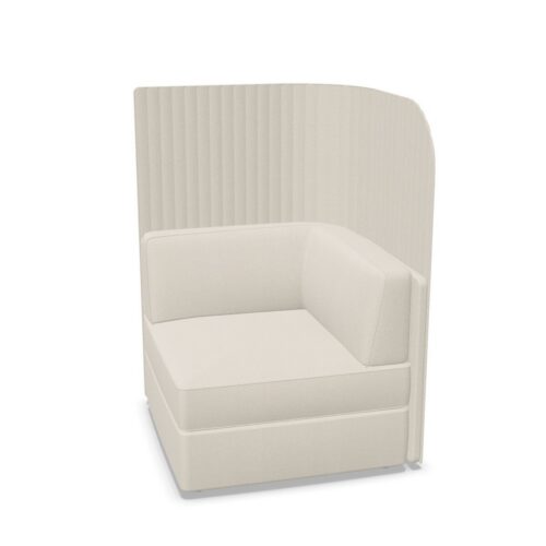 Zilenzio Focus Spaces Corner Short Right W900xH1330xD900 High-Back Corner