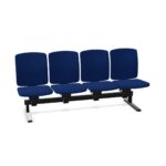 Kusch + Co V-Care Beam Seating 4U FS Uph 4-Seat Upholstered Freestanding Beam