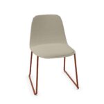 Treku Bisell Cantilever Upholstered Shell Chair