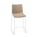 Gaber Kanvas ST66 Front Sled Base Back Shell Bar Stool