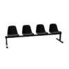 Nowy Styl Beta-4 4-Seater Plastic Back Beam Seating