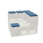 Nowy Styl Oxo Cabinet Set A3 Modular Seating Unit With Storage Cubes Levelling