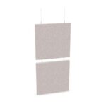 Zilenzio Dezibel Divider Bundle Vertical 2-Piece Acoustic Room Divider