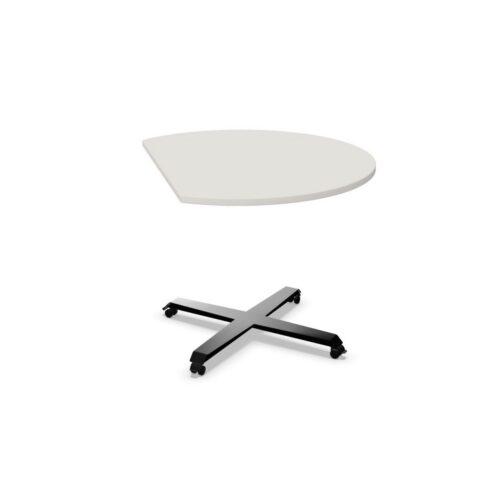 Nowy Styl Xio Table One-Column 4-Star One-Plate Base Side Table Mobile
