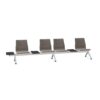 Kusch + Co V-Travel Vtravel Bench 4U TI2 TE1 4-Seat Integrated Tables Beam