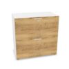 Bralco Aba 2-Drawer Lockable Filing Cabinet