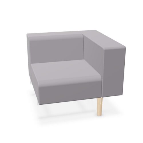 Diemme Lateral Right-Hand Module Side Backrest Modular Sofa