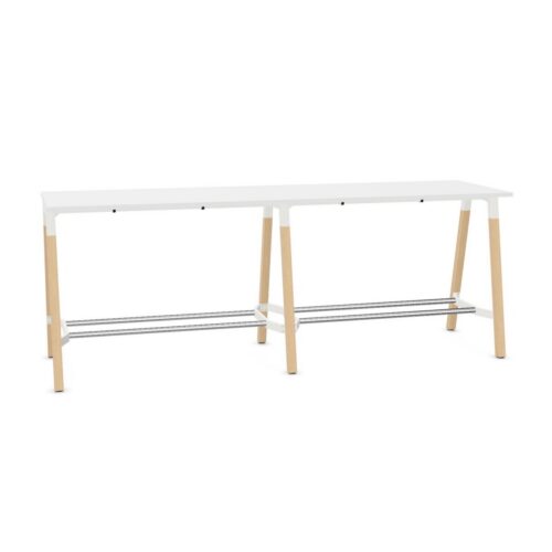 Bralco 4-Person Panel-Supported Bench Desk