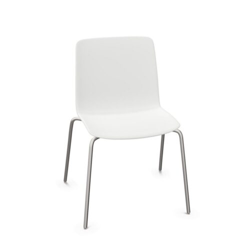 Frezza Yo Plastic 4-Leg With Armrests Plastic Chair