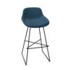 Kusch + Co Lupino Hocker Cfs HB Cantilever Upholstered High Bar Stool