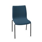Kusch + Co Uni Verso Stationary Chair 4-Leg Stb Frame Uph Back Upholstered