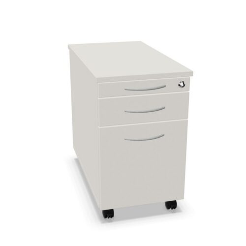 Nowy Styl K42 Mobile Pedestal Mob N M 2D PB Slim Filing Mobile Pedestal Cabinet