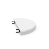 Bralco Semicircular Add-On Tabletop Desk Extension Top