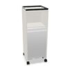 Nowy Styl Sqart Caddy With Tambour Door Melamine Mobile Pedestal Cabinet