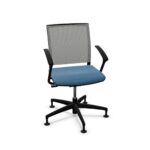 Nowy Styl Sail Swivel Chair LB-Mesh Back Conference With Armrests Office Chair