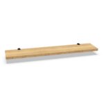 Bralco Wood-Finish Mounted Panel Desk Modesty Panel