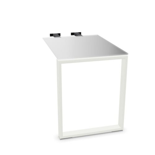 Frezza High Meeting Painted Underside Glass Table