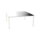 Frezza Easy Meeting Glass Top Conference Table