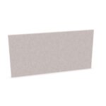 Zilenzio Lite Table Straight Clamp-Mounted Acoustic Desk Screen