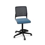 Nowy Styl Xilium Counter Swivel Chair Mesh Back Upholstered Seat Counter
