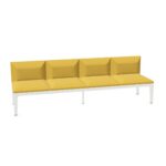 Frezza Alplus Seat 4-Seat With Backrest Bench Seating