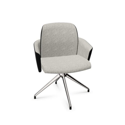 Bralco My Belle 4-Star Base Upholstered Low Conference Chair